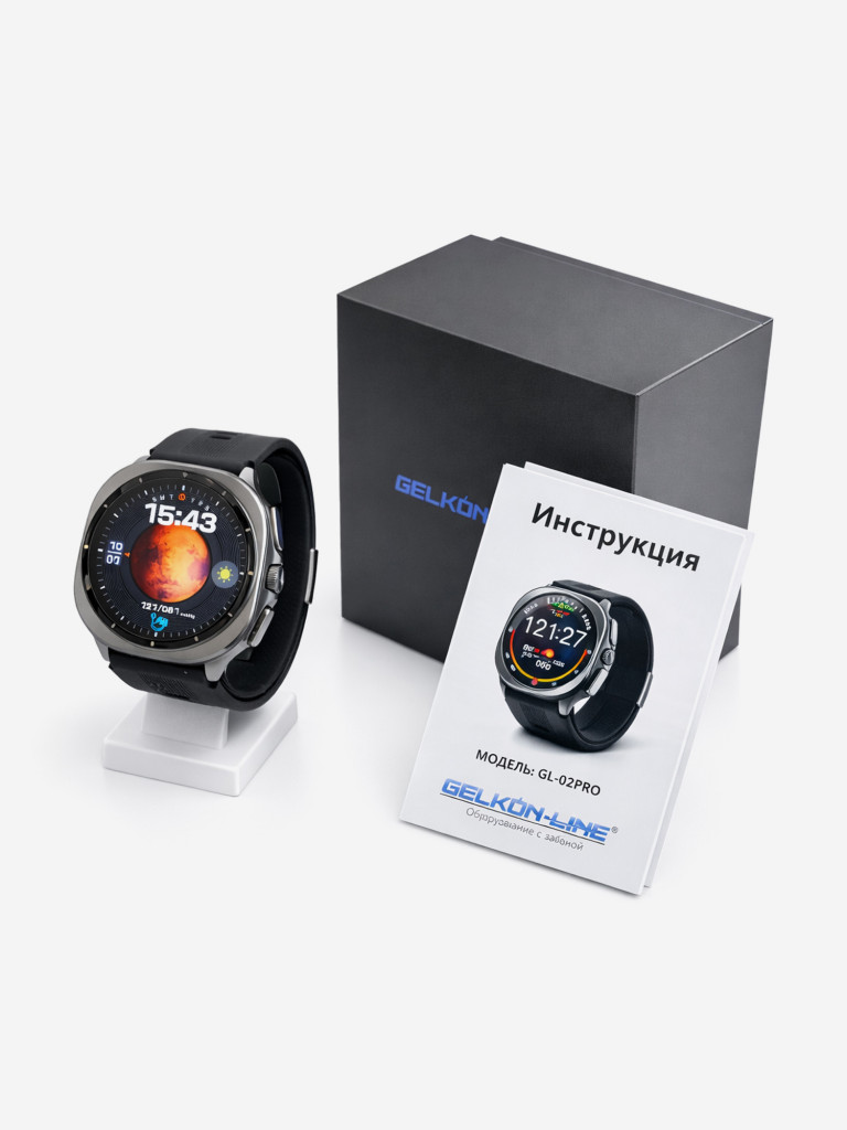 Умные часы с тонометром GELIKON LINE GL-02PRO