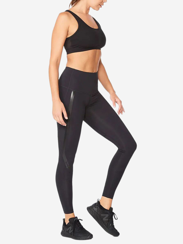 Компрессионные тайтсы 2XU Motion Hi-Rise Compression T Lights Black