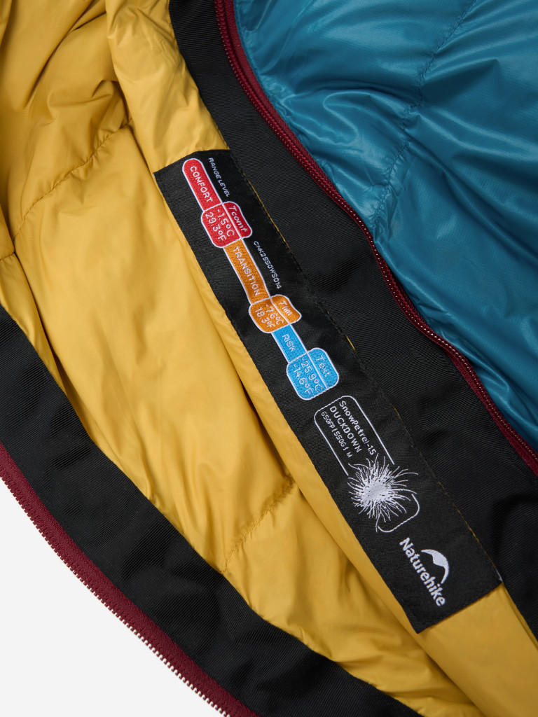 Спальный мешок Naturehike Snow Petrel Mummy Down 0