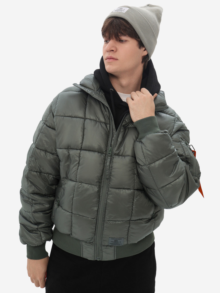 Бомбер зимний пуховый мужской MA-1 Puffer Alpha Industries