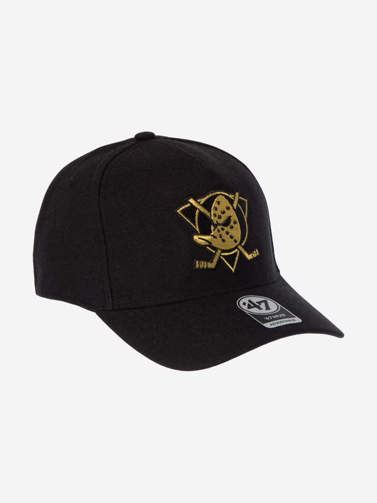 Бейсболка 47 BRAND H-MPDTP25WBP-BKGD Anaheim Ducks NHL (черный)