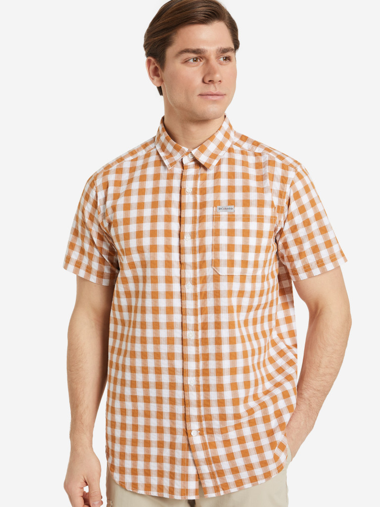 Рубашка мужская Columbia Brentyn Trail SS Seersucker Shirt