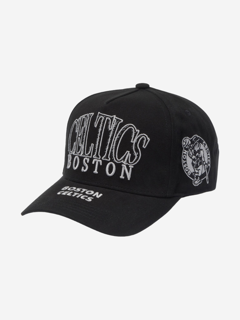 Бейсболка MITCHELL NESS HP14057-BCEBLCK Boston Celtics NBA