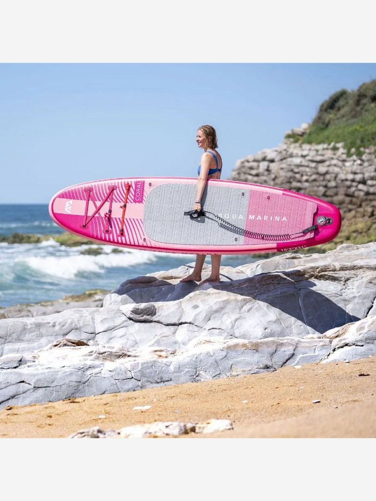 Сапборд надувной Aqua Marina Coral Raspberry 310 см