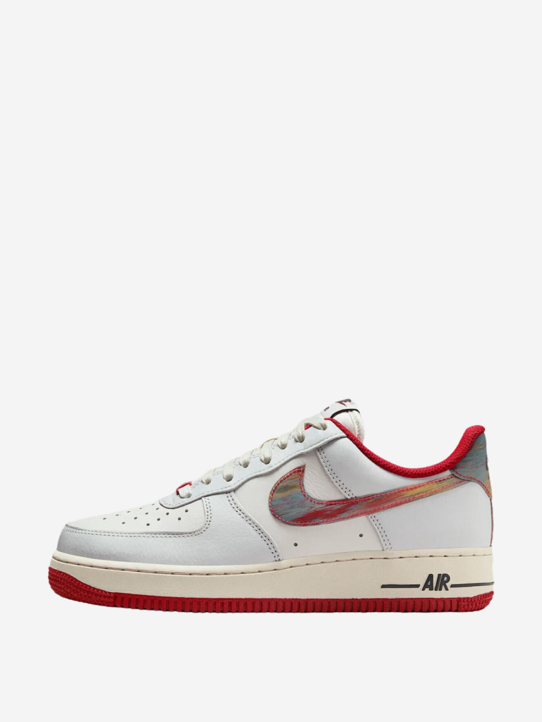 Кроссовки Nike Air Force 1 Breathable Low top Skateboard Shoes Women's Gray White