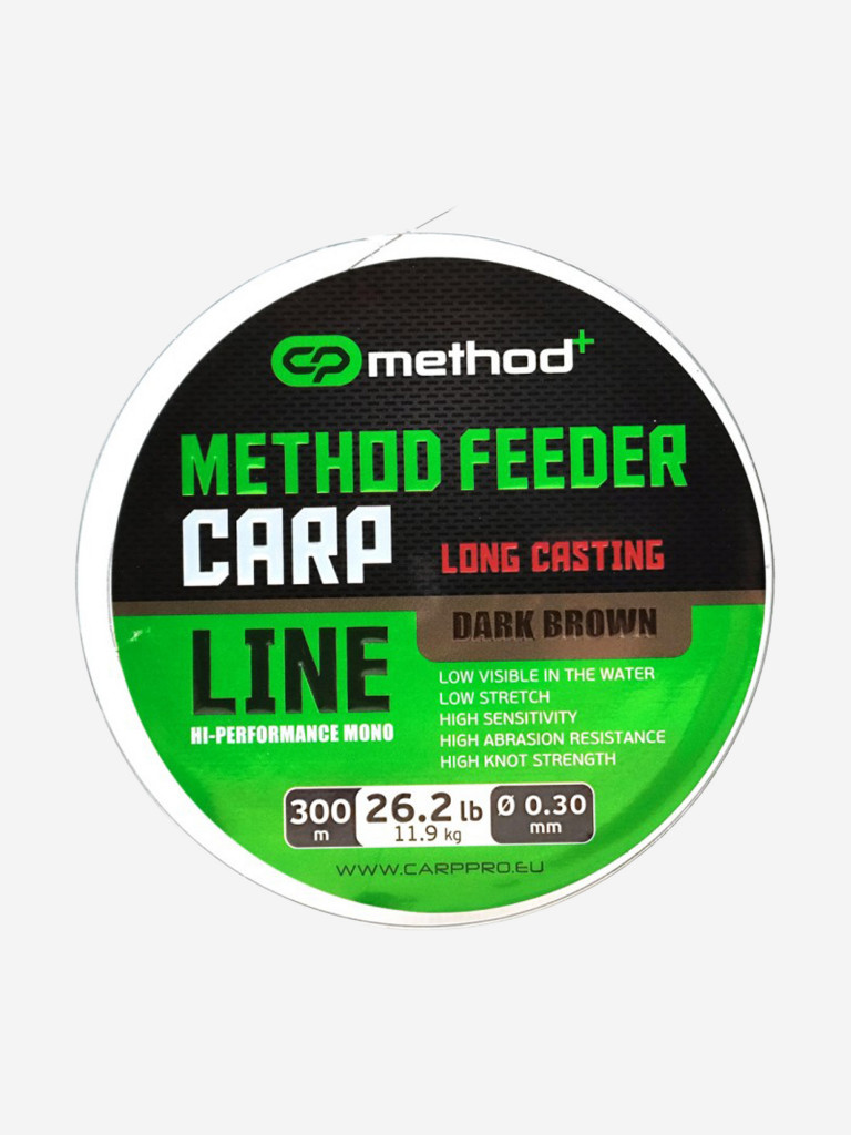 Леска Method+ Method Feeder Carp CARP PRO 300м 0.30мм