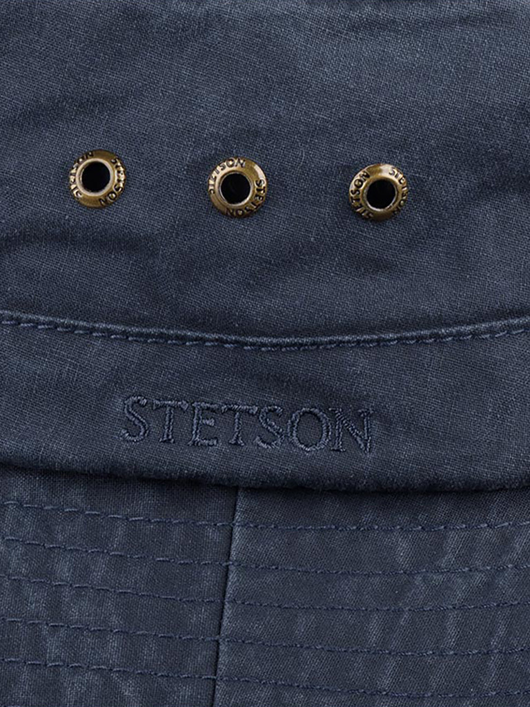 Панама STETSON 2811101 BUCKET DELAVE (синий)