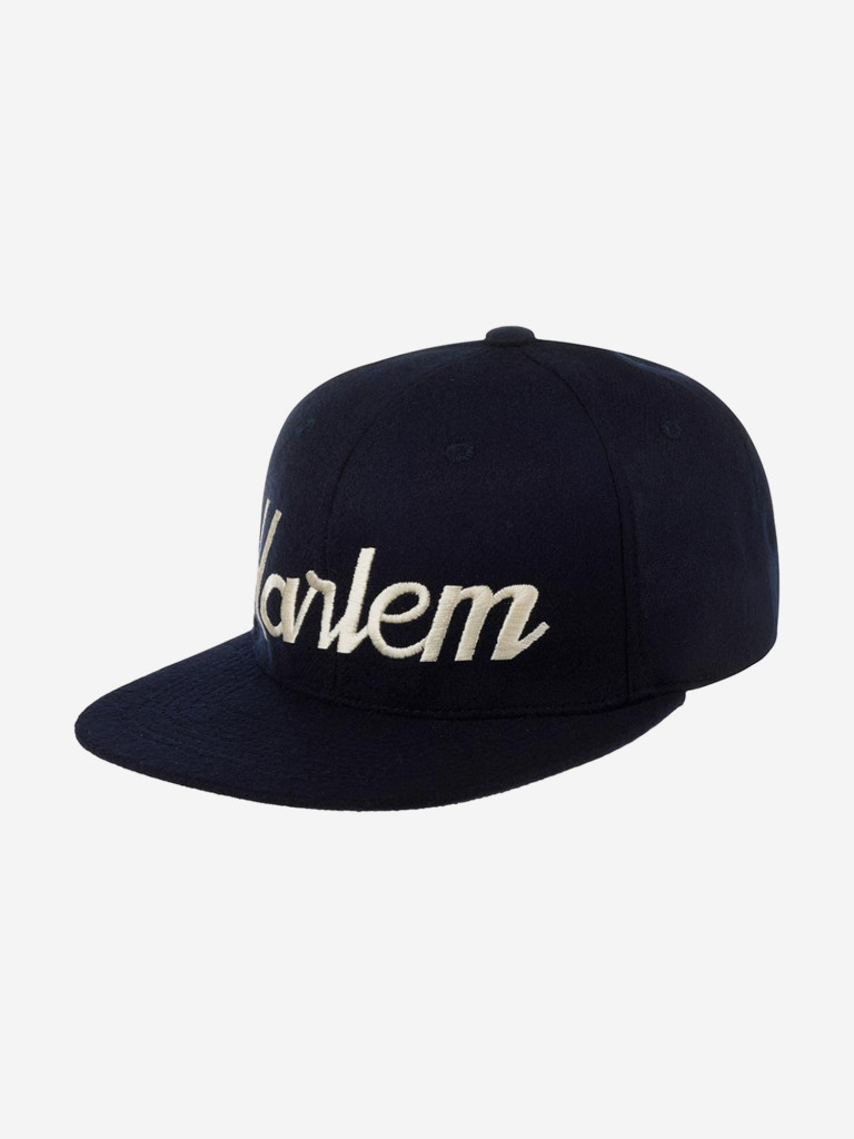 Бейсболка с прямым козырьком HOOD 100-MWL002-NY019-NY Harlem, NY (синий)