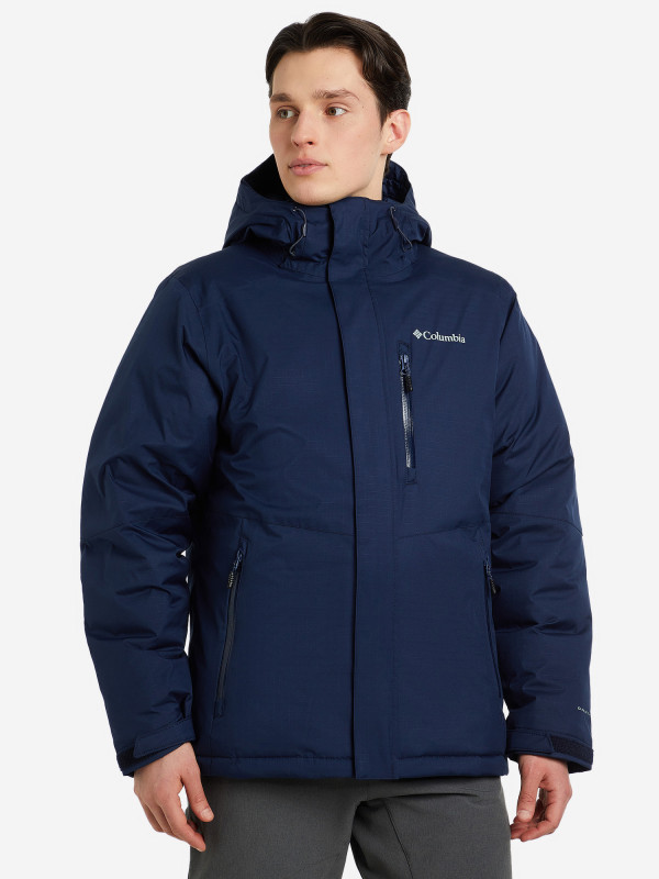 Куртка утепленная мужская Columbia Oak Harbor Insulated Jacket темно-синий цвет — купить за 19999 руб., отзывы в интернет-магазине Спортмастер