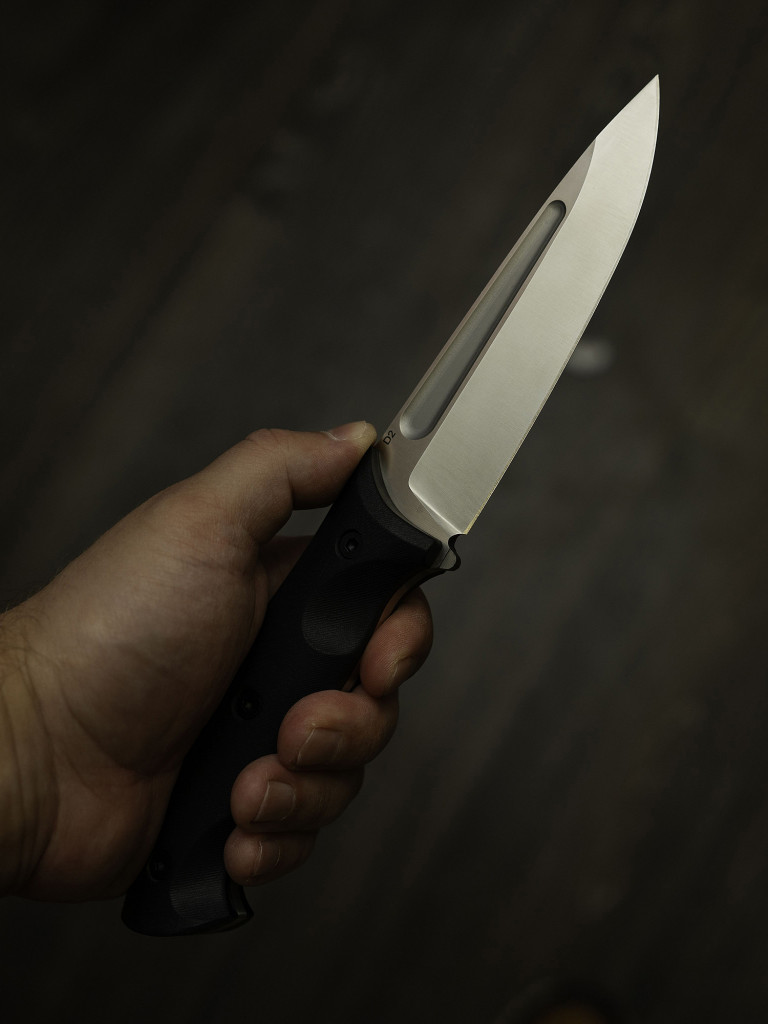 Нож фиксированный туристический Honor knives Berserk X, D2
