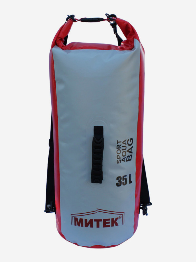 Герморюкзак МИТЕК 35л D 28см Н-57см (красно-серый)