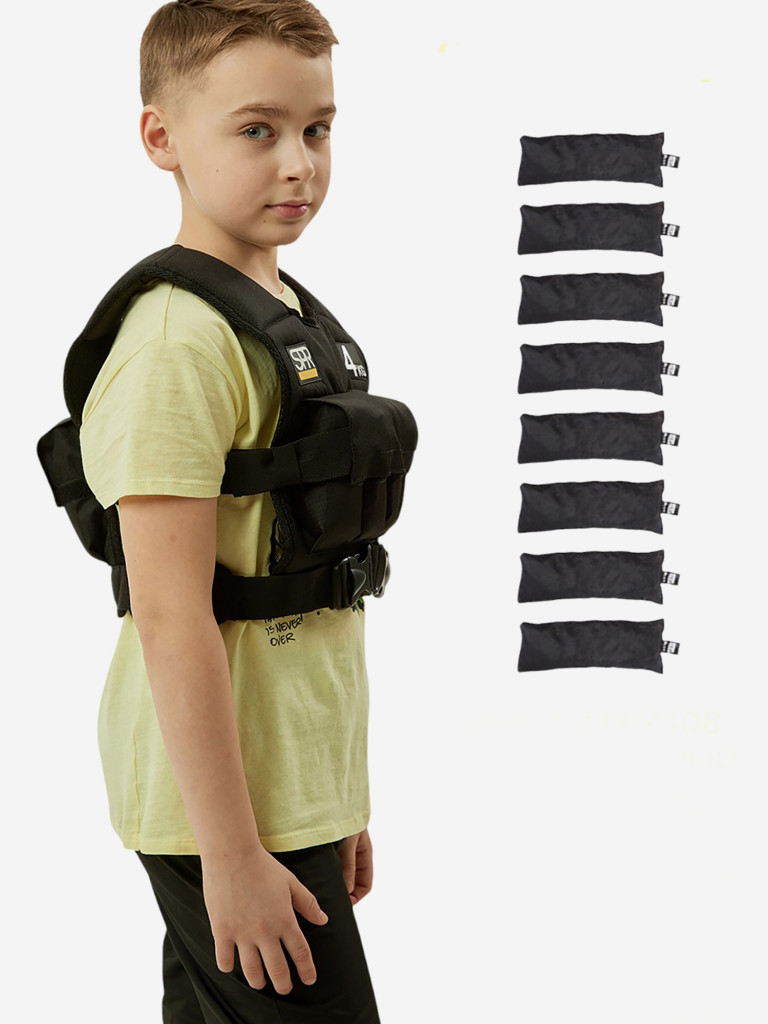 Жилет-утяжелитель детский 4 кг