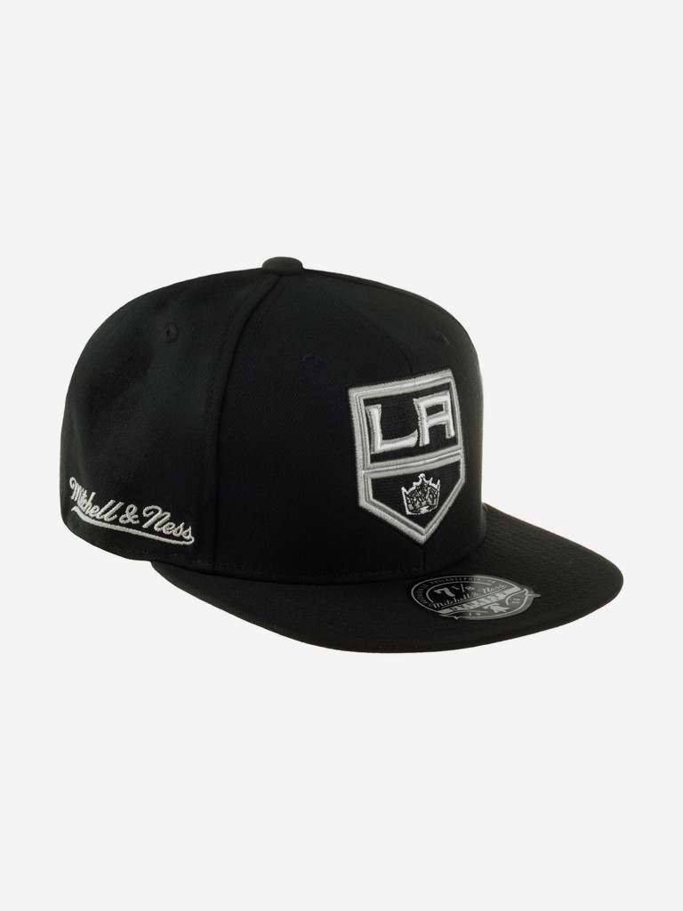 Бейсболка с прямым козырьком MITCHELL NESS 6HSFLR22464-LAKBLCK Los Angeles Kings NHL (черный)