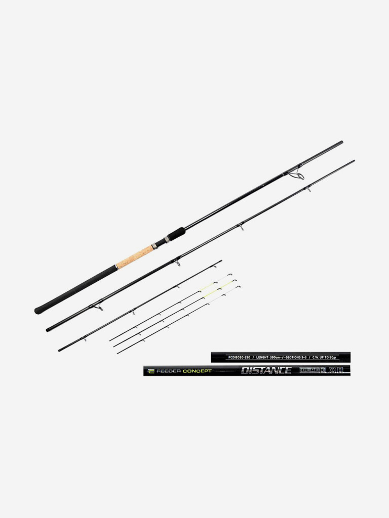 Удилище фидерное Feeder Concept Distance BLACK 080 3.90