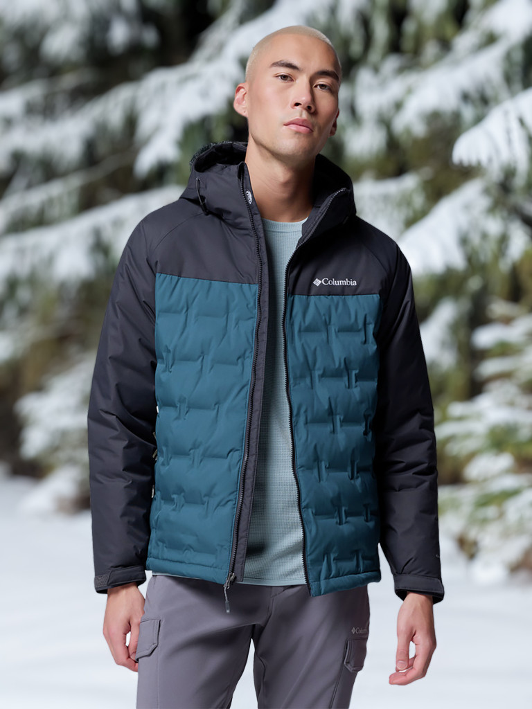 Пуховик мужской Columbia Grand Trek III Down Hooded Jacket