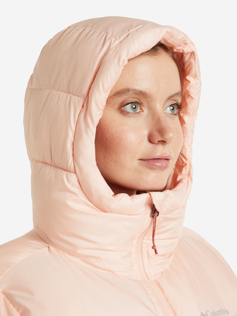 Пуховик женский Columbia Puffect Mid Hooded Jacket арт. 1864791 розовый ...