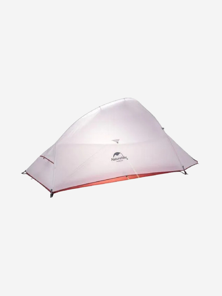 Палатка Naturehike Сloud up 2 NH17T001-T 20D двухместная с ковриком, серая, 6927595724668