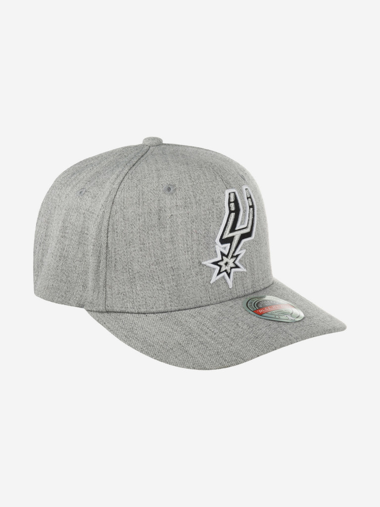Бейсболка MITCHELL NESS HHSS3273-SASYYPPPGYHT San Antonio Spurs NBA (серый)