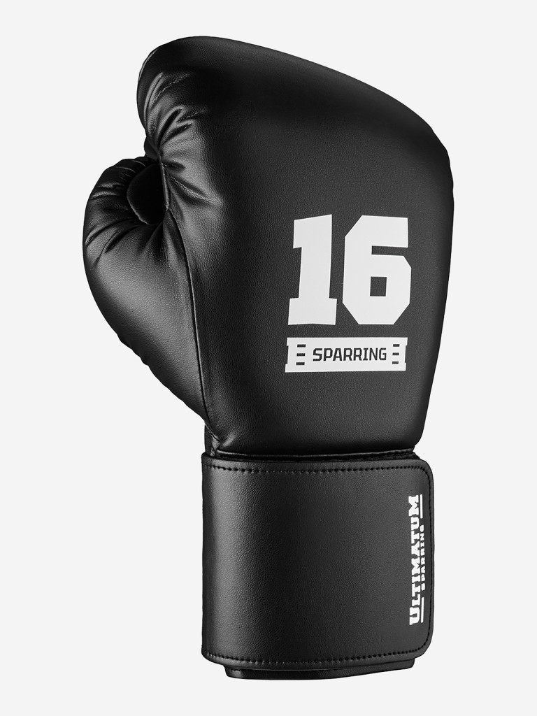 Спарринговые перчатки на липучке Ultimatumboxing Gen7Spar-Htn Pitch Black