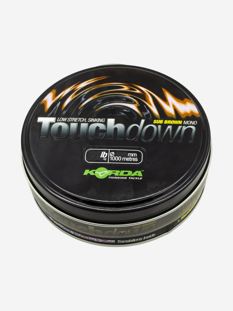 Леска Touchdown Brown KORDA 0.30мм 1000м 10lb