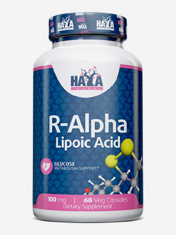 R-альфа липоевая кислота HAYA LABS 100 мг 60 кап
