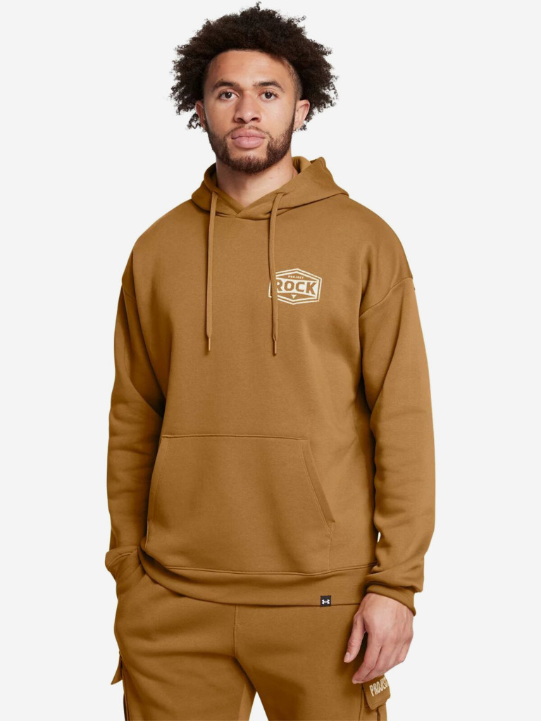 Толстовка мужская Under Armour Pjt Rck Icon Flc Hdy