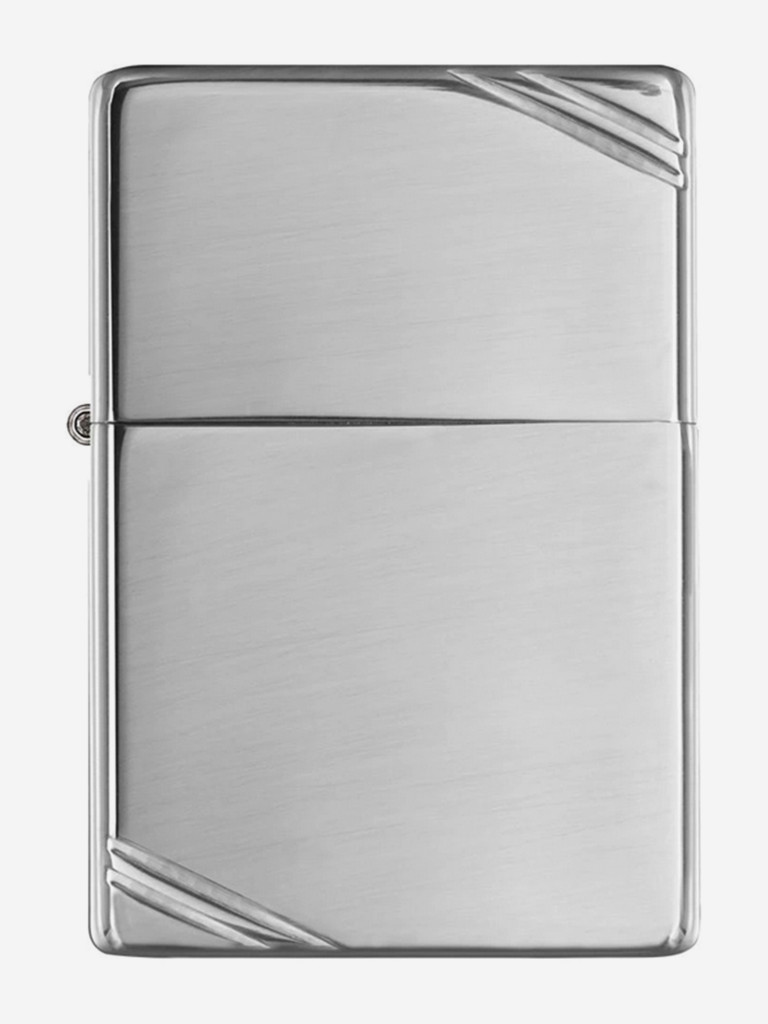 Зажигалка Zippo 260 Replica Vintage High Polish Chrome, серебристая глянцевая