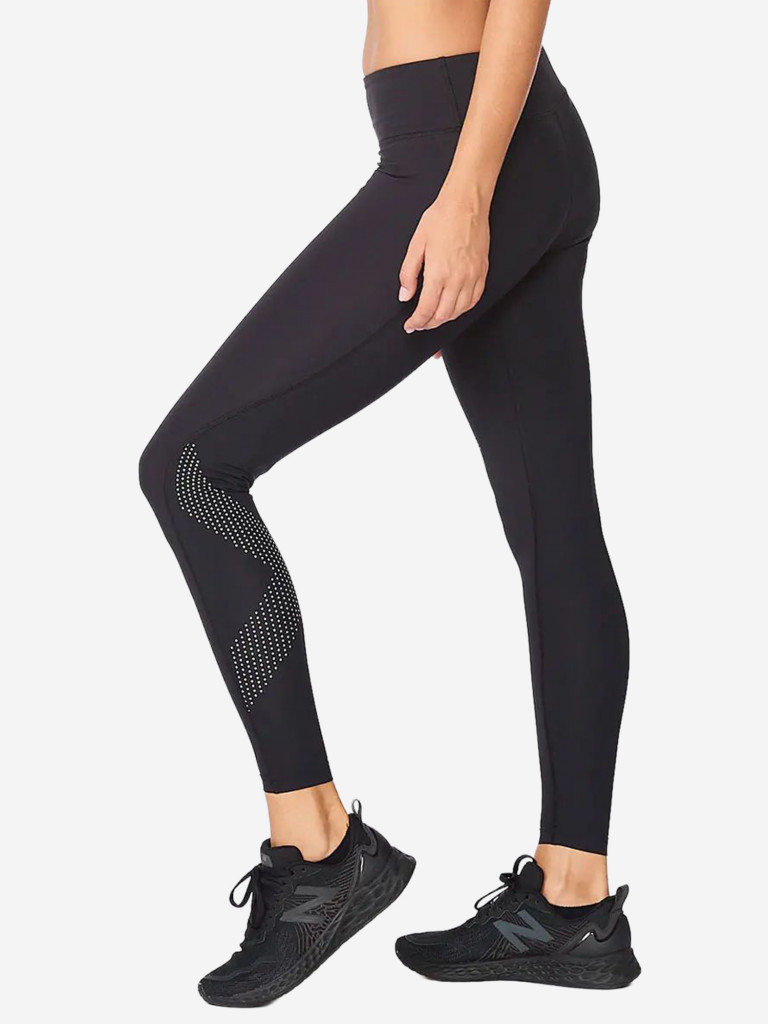 Компрессионные тайтсы 2XU Motion Mid-Rise Compression Tights Black