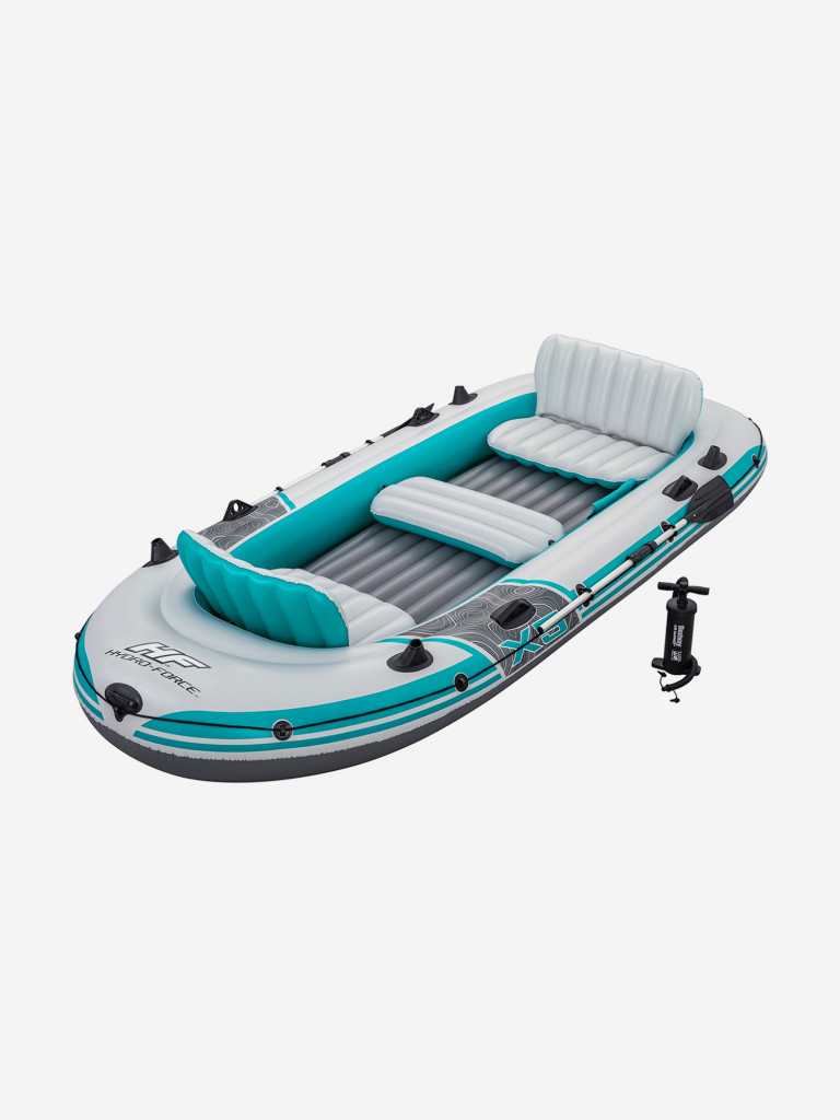 Надувная лодка Bestway 65159 "Adventure Elite X5 Raft Set" алюминиевые вёсла, насос,364 х 166 х 45см, до 600кг