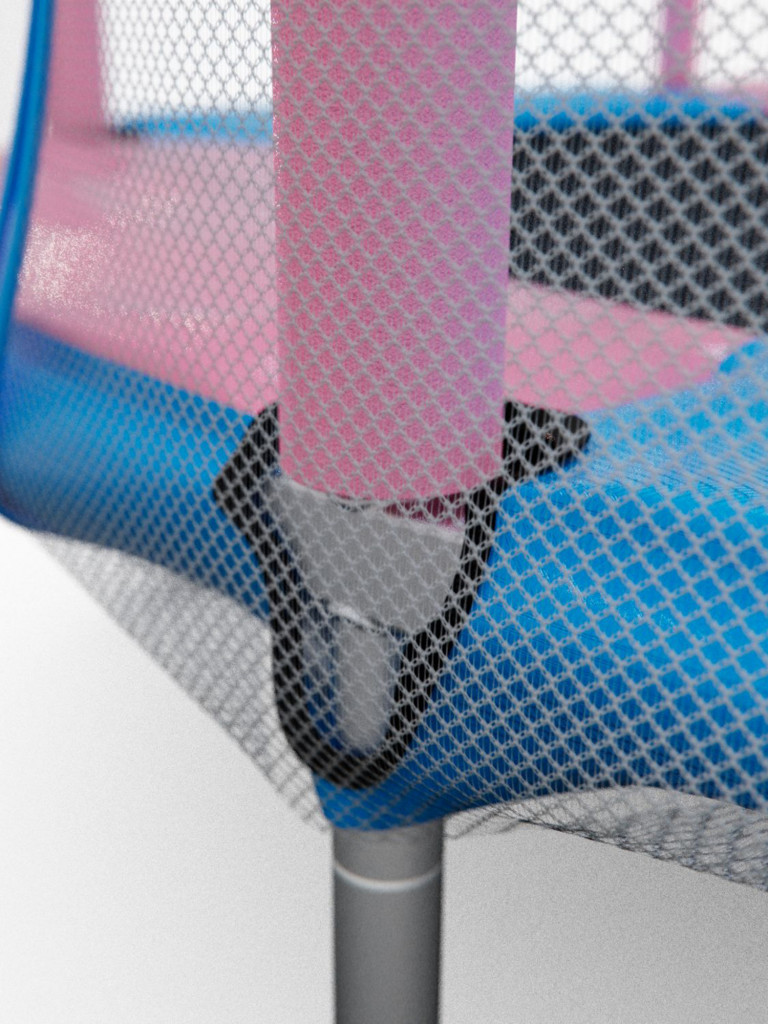 Батут DFC A.KOU KIDS 55 дюймов с сеткой