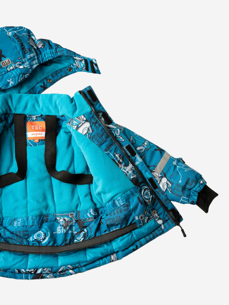 Комплект зимний для мальчиков: куртка, полукомбинезон PlayToday