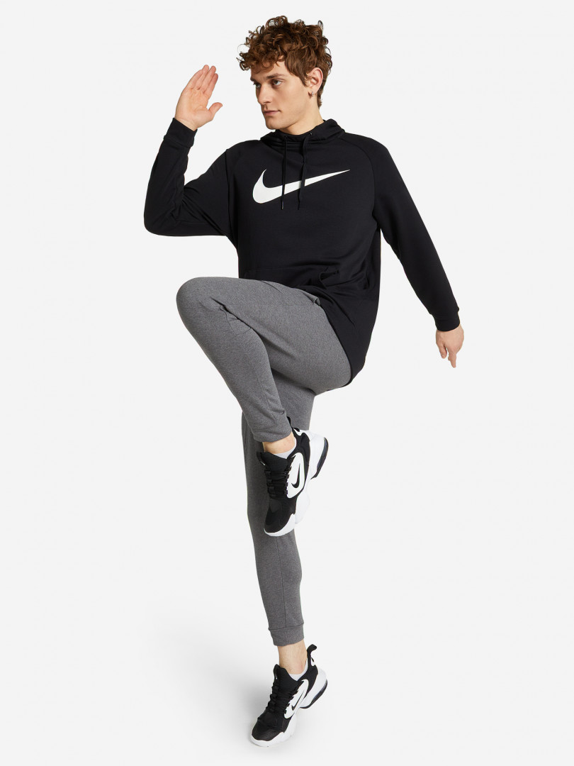 Худи мужская Nike Dri-FIT 25243540299 Черный, размер 50, 52,44, 46,46, 48,52, 54, фото 3