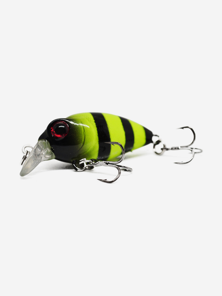 Воблер Mottomo Stalker SR 32F 2,6g Chartreuse Black