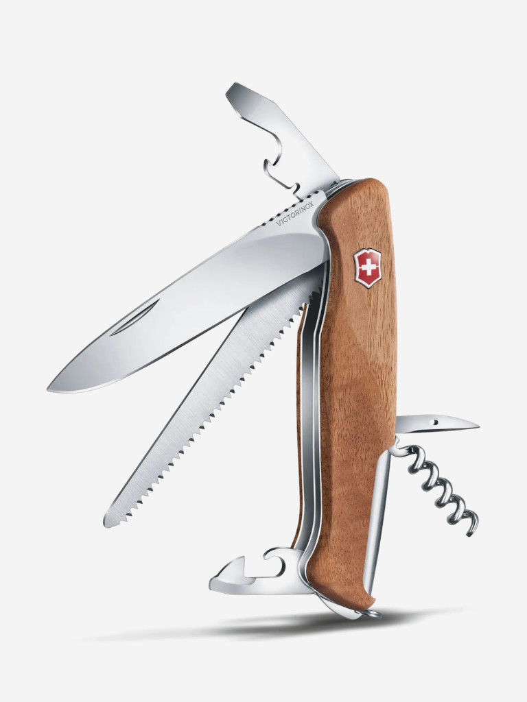 Нож складной Victorinox RangerWood 55, 130 мм, 10 функций