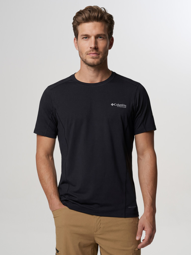 Футболка мужская Columbia Diamond Peak Pro Short Sleeve