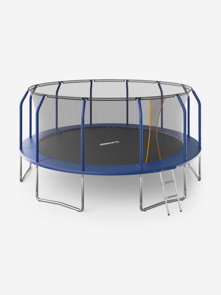 Батут каркасный UNIX Line Supreme Basic 16 ft, диаметр 488 см, до 160 кг