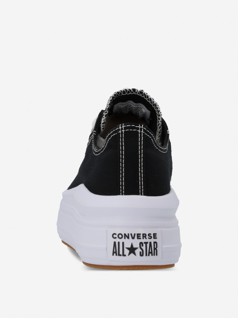 фото Кеды женские converse chuck taylor all star move, черный