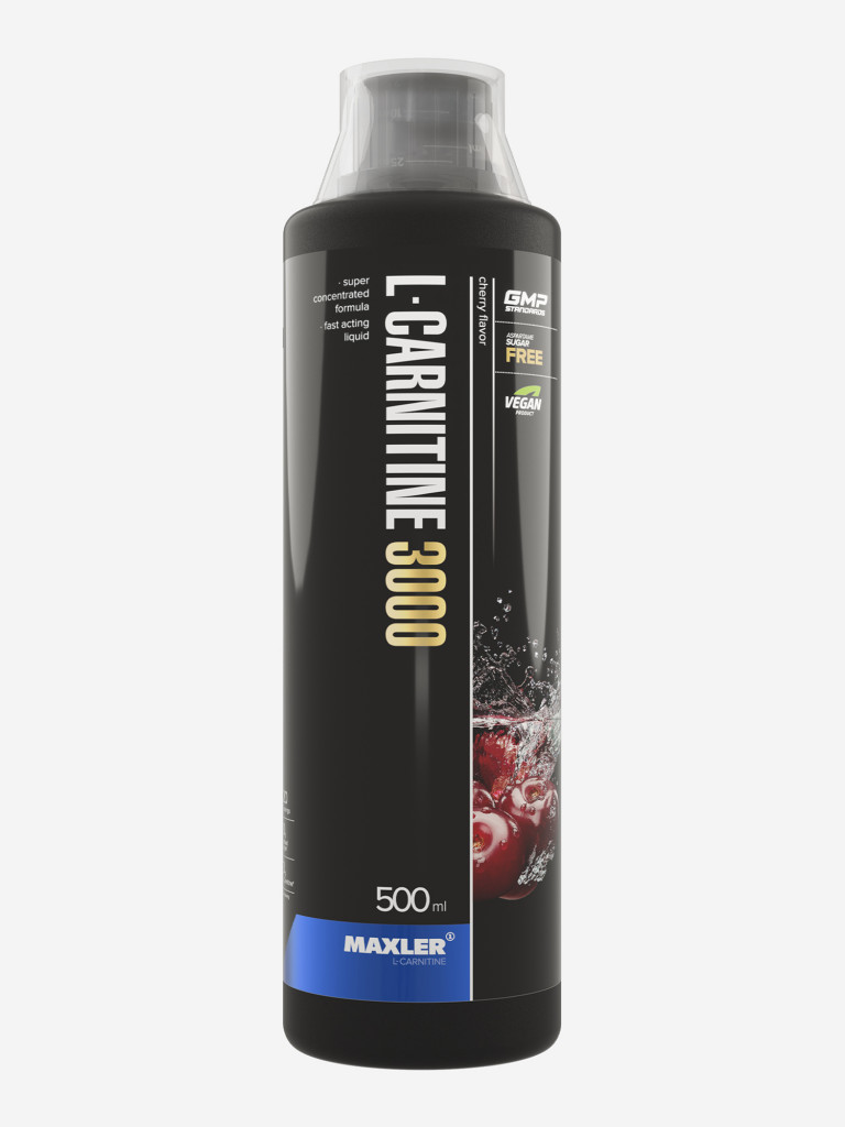 МАКСЛЕР Л-Карнитин 3000 (вкус: вишня) / MAXLER L-Carnitine 3000 (Cherry) 500 мл