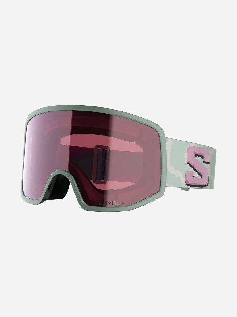 Горнолыжные очки Salomon Sentry Pro S Sigma Iceberg Green Cat. 2+3 (с доп. линзой)
