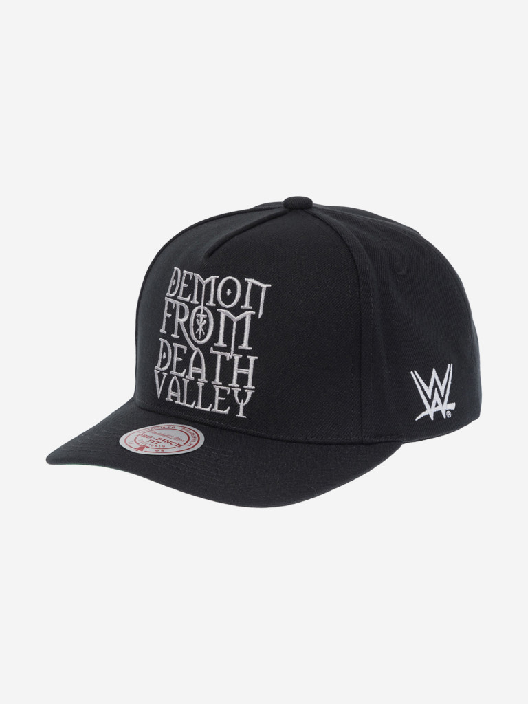 Бейсболка MITCHELL NESS HP13232-TTTBLCK Undertaker Statement Pro WWE (черный)