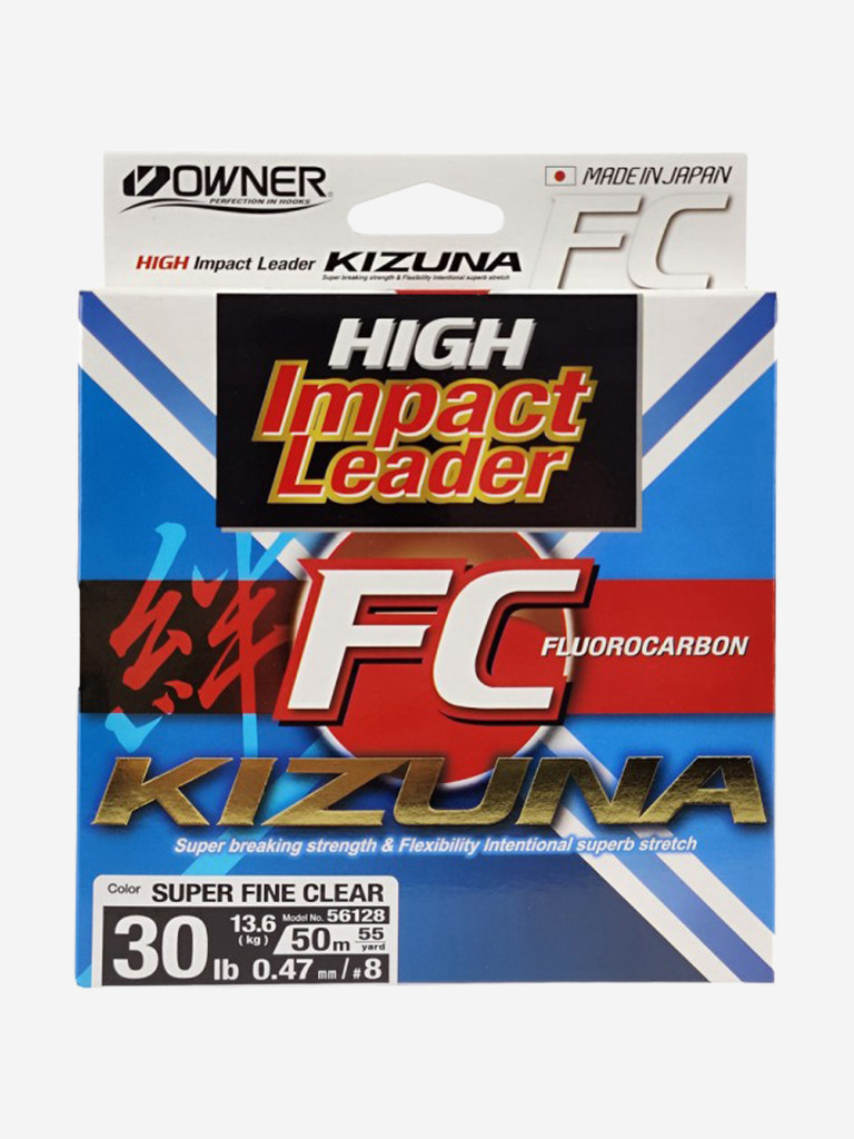 Леска Kizuna FC super clear OWNER 50м 0.47мм 13.61кг