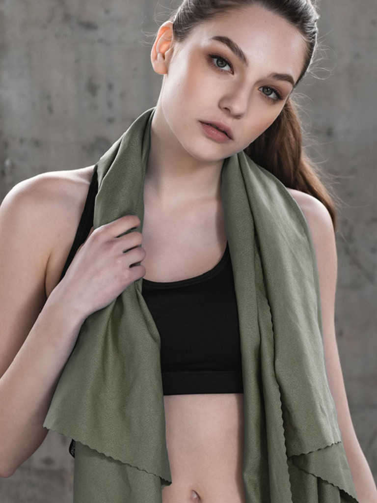 Полотенце Naturehike Mj02 Quick-Drying Bath Towel 128x80 cm Olive Green