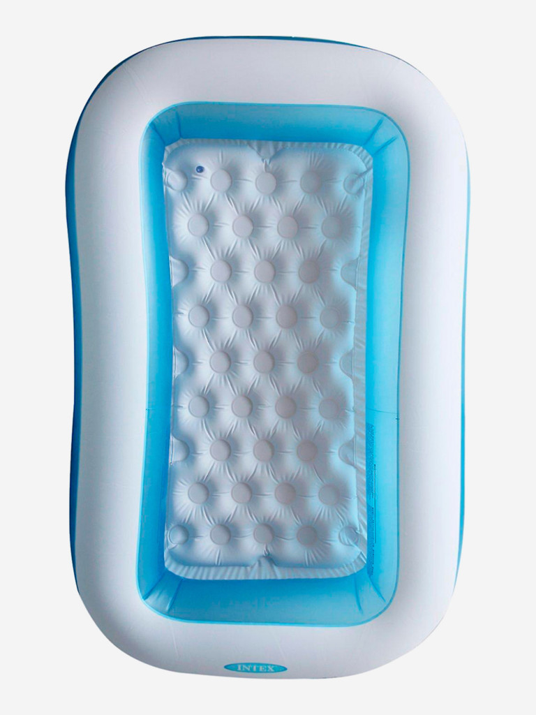 Бассейн Intex 57403NP детский с надувным дном 166х100х25см 90л