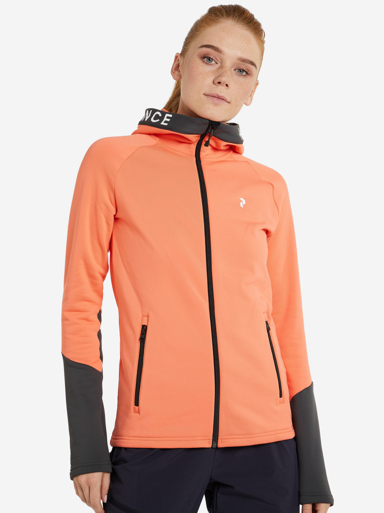 Худи женское Peak Performance Rider Zip Hood