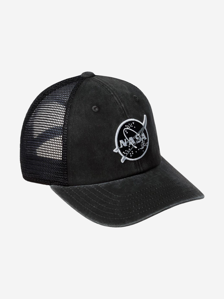 Бейсболка с сеточкой AMERICAN NEEDLE SMU277A-NASA Space with NASA (черный)