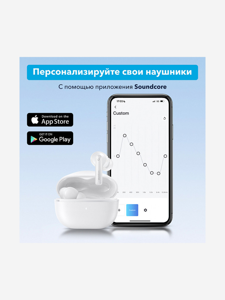 Наушники беспроводные SOUNDCORE Note 3i A3983 белый