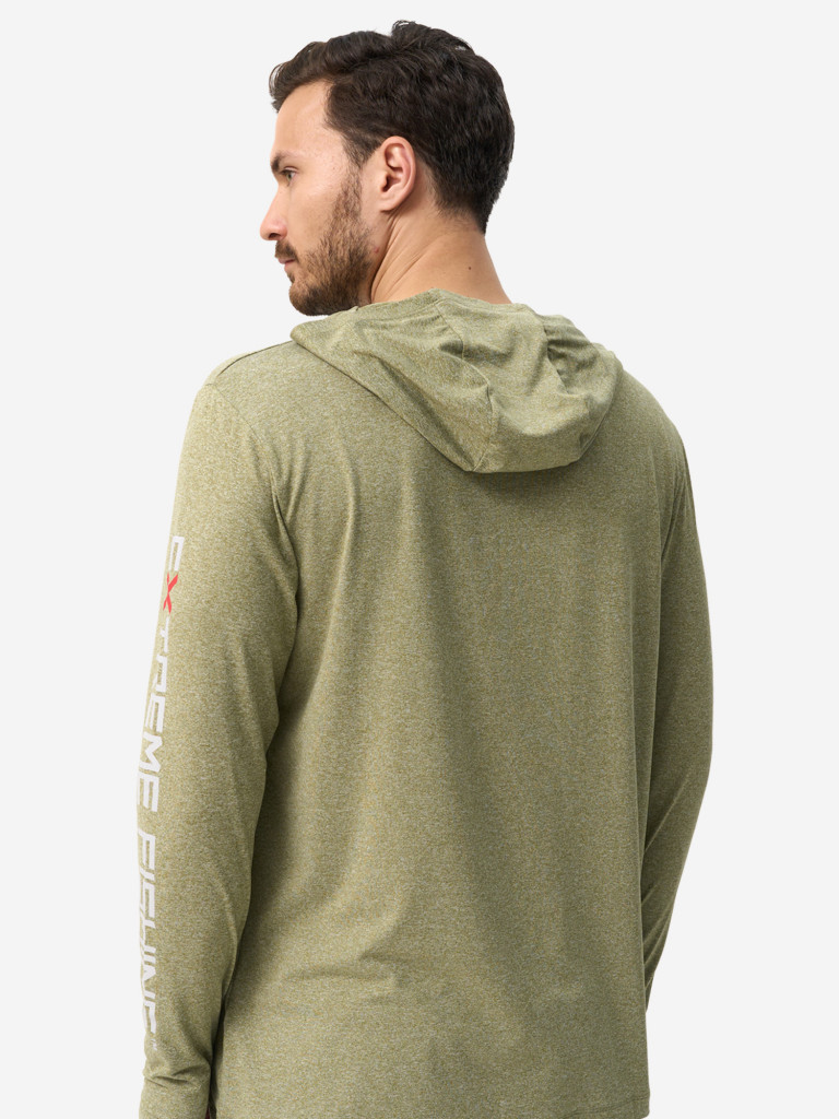 Лонгслив мужской Extreme Fishing PSS-G300H с капюшоном, с защитой от солнца UPF50+ для рыбалки