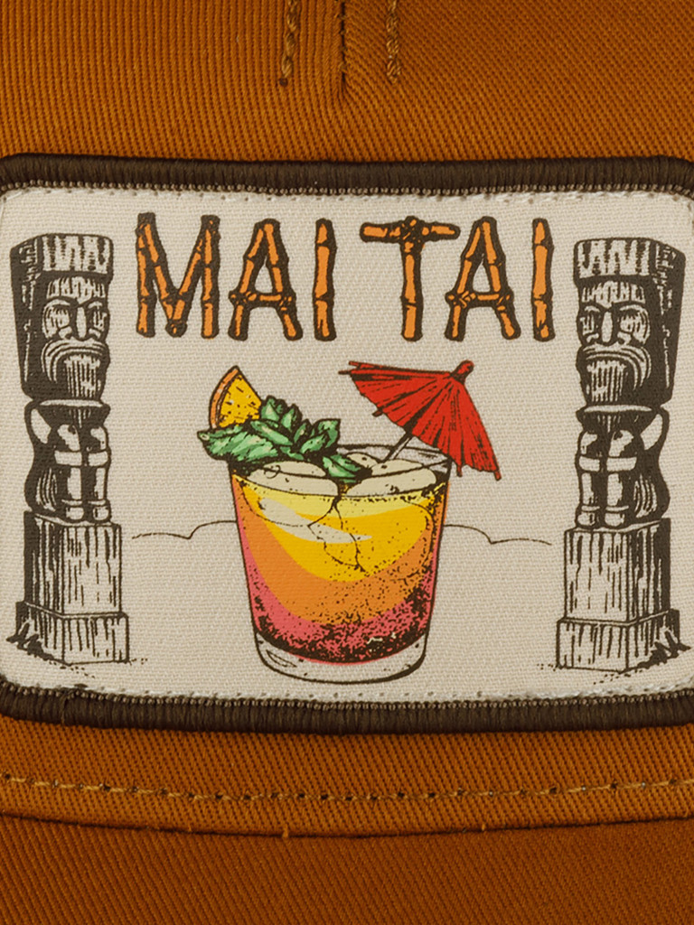 Бейсболка с сеточкой AMERICAN NEEDLE SMU789A-MAITAI Mai Tai Valin Archive (коричневый)
