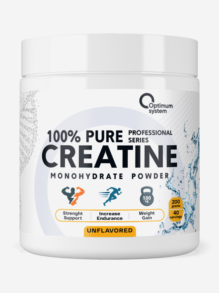 Моногидрат креатина Optimum System 200 г