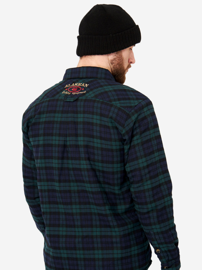 Рубашка мужская Alaskan утепленная с меховой подкладкой для рыбалки и охоты